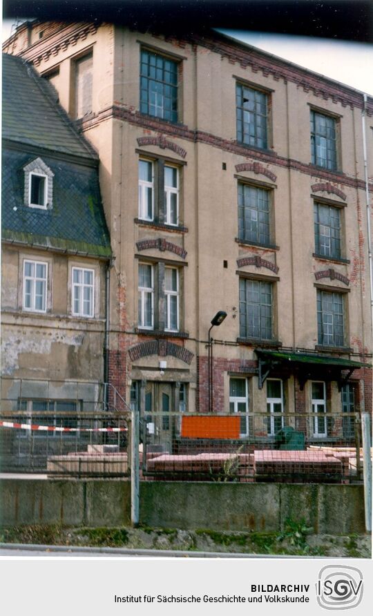 Leerstehendes Fabrikgebäude in Einsiedel