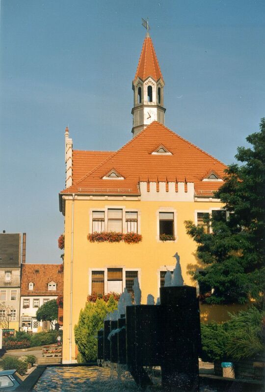 Das Rathaus in Hohenstein-Ernstthal