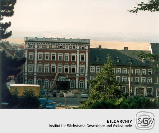 Hotel "Drei Schwanen" am Marktplatz in Hohenstein-Ernstthal