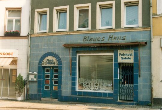 Fischgeschäft "Blaues Haus" in Hohenstein-Ernstthal