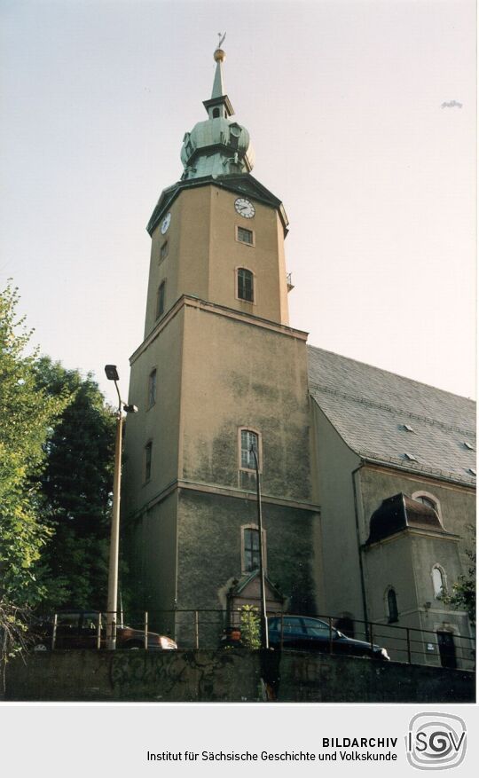 Kirche St. Trinitatis am Markt in Hohenstein-Ernstthal