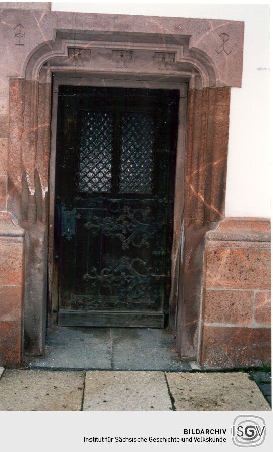 Portal der Crimmitschauer Kirche