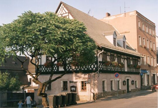 Altes Postgut und heutiges Museum "Buntes Holz" in Hohenstein-Ernstthal