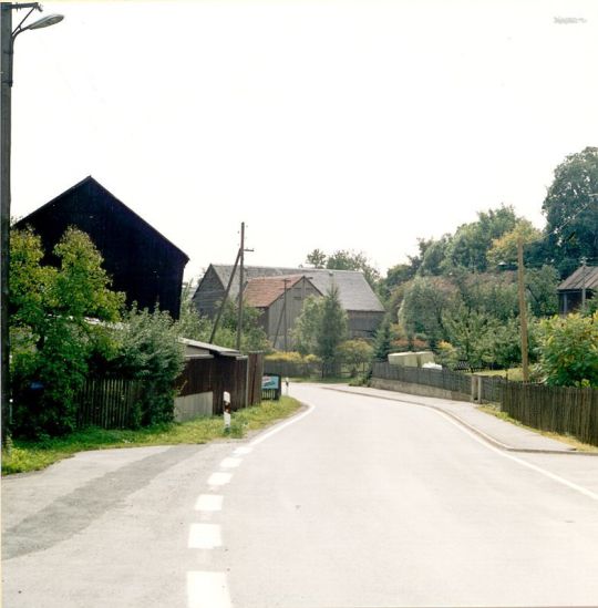 Straßenszene in Heinersgrün