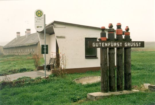 Gutenfürster Ortseingang