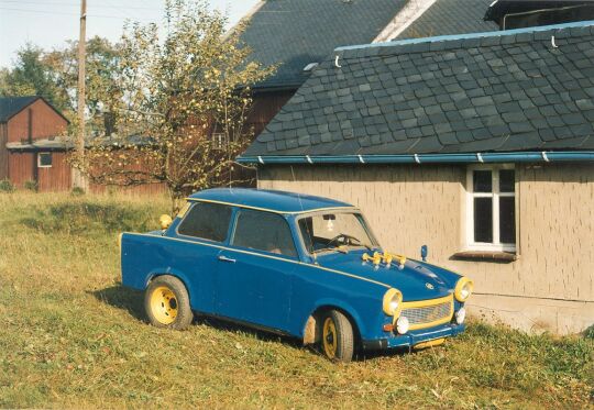 Umgebauter Trabant in Oberbrambach