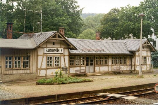 Bahnhof in Barthmühle