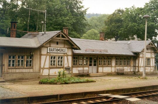 Bahnhof in Barthmühle