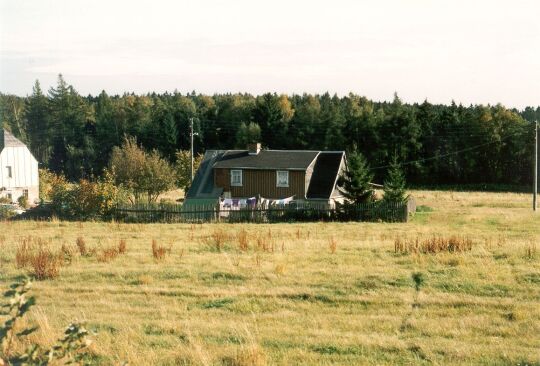 Haus an der tschechischen Grenze in Pabstleithen