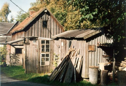 Holzschuppen in Sachsgrün