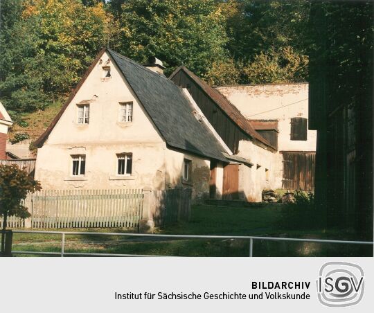 Wohnhaus mit Schuppen in Bad Brambach