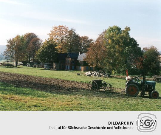 Traktor im Landwüster Bauernmuseum