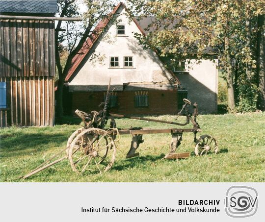 Pflug im Landwüster Bauernmuseum