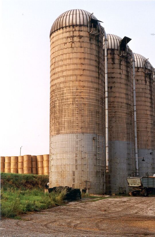 Silos der Christgrüner Bauerngenossenschaft