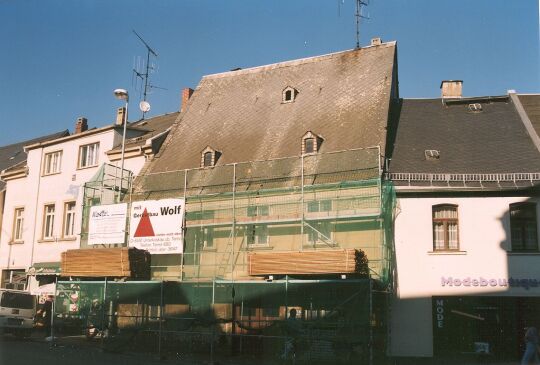 Renovierung eines Wohnhauses in Oelsnitz