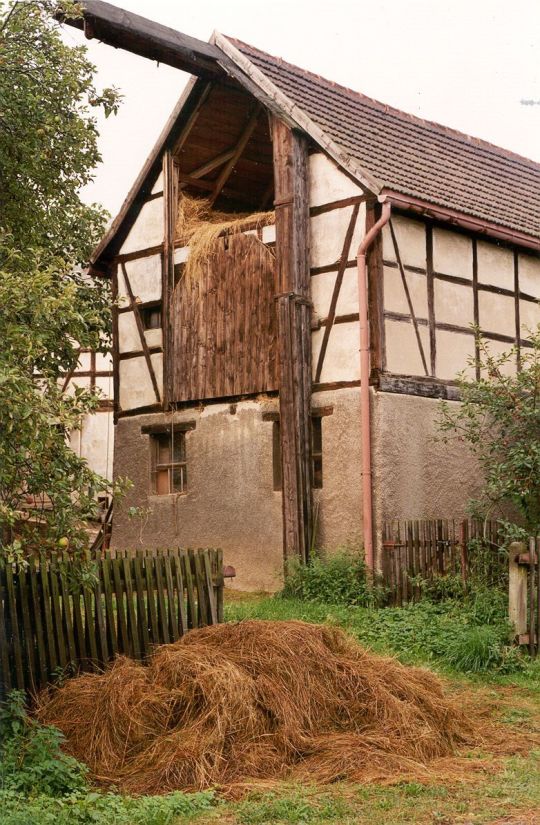 Fachwerkscheune in der Oberpirker Dorfstrasse 10