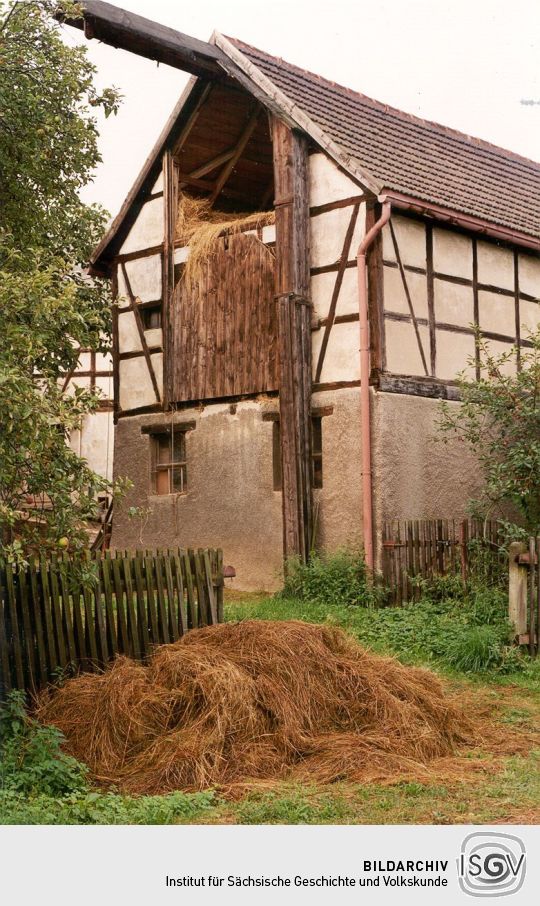 Fachwerkscheune in der Oberpirker Dorfstrasse 10