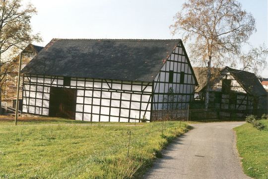 Fachwerkscheune in Dänkritz