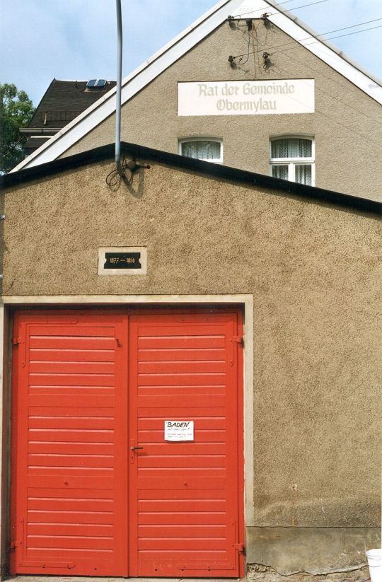 Gemeinderat mit Spritzenhaus in Obermylau