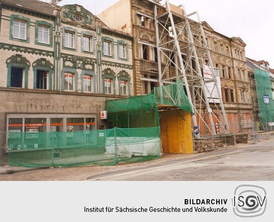 Rekonstruktion des Werdauer Marktes