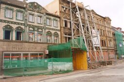 Bild: Rekonstruktion des Werdauer Marktes