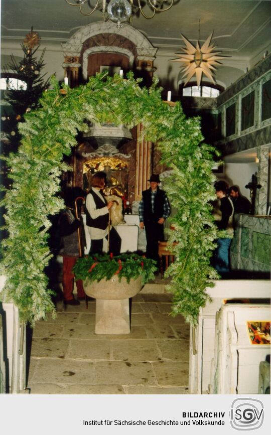 Kirche in Kleinröhrsdorf zum Weihnachtsausklang