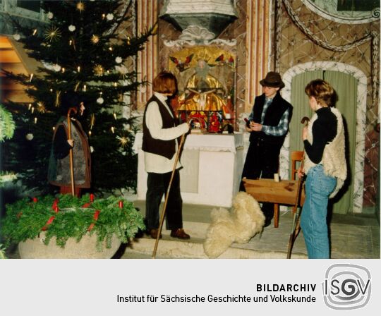 Krippenspiel in der Kleinröhrsdorfer Kirche