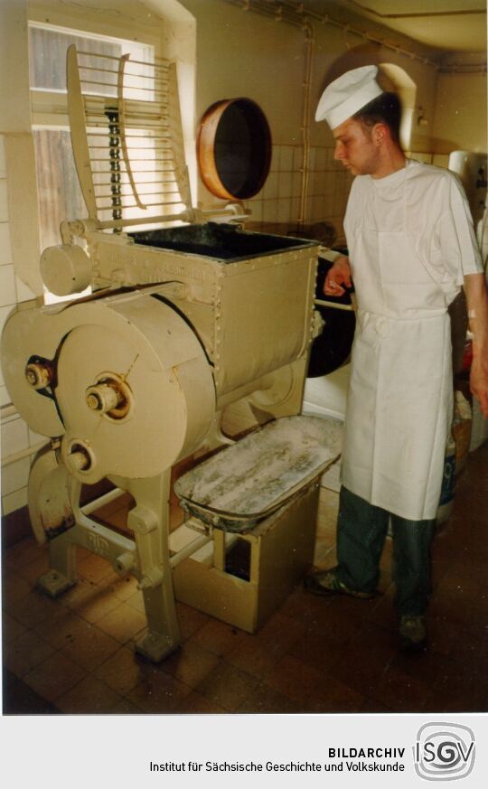 In der Pfefferküchlerei Bernhard Zeiler in Pulsnitz