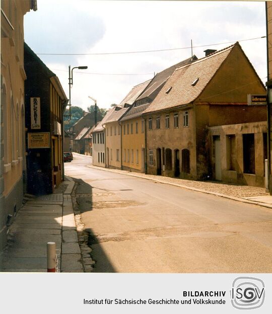 Großröhrsdorfer Straße in Pulsnitz
