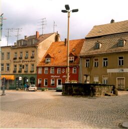 Bild: J.-Kühn-Platz in Pulsnitz