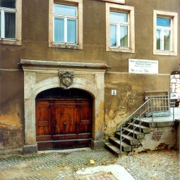 Bild: Wohnhausportal in Pulsnitz
