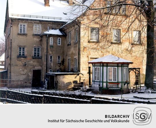 Haus und Gartenlaube in Großröhrsdorf