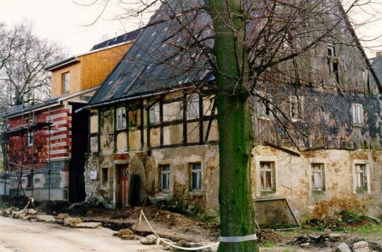 Sanierung eines Fachwerkhauses in Lichtenberg