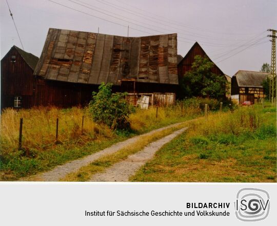 Verfallene Scheune in Waldkirchen