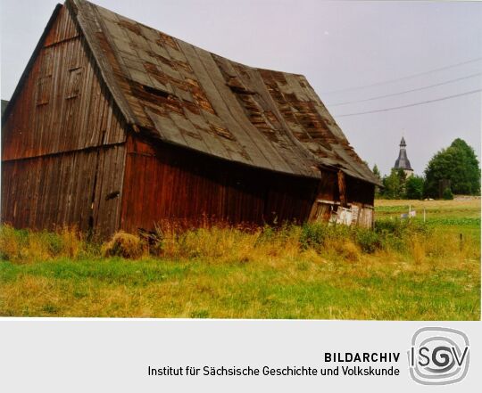 Verfallene Scheune in Waldkirchen