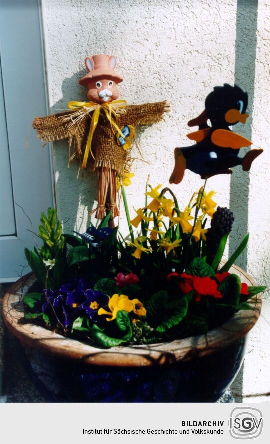 Osterschmuck in Dresden