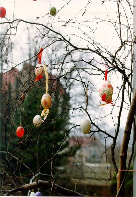 Osterschmuck in Schönfeld