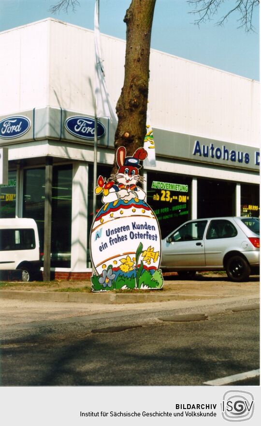 Osterschmuck in Dresden