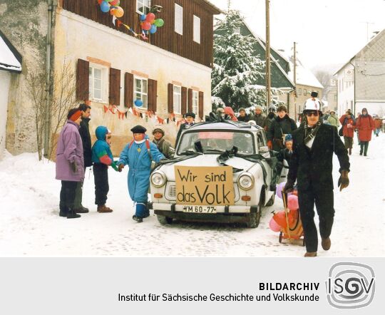 Skifasching in Geising
