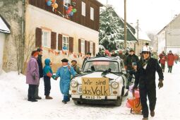 Bild: Skifasching in Geising