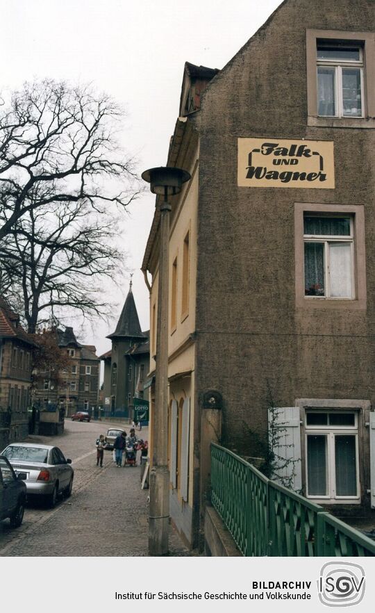 Meißen - Leipziger Straße von Nr.34 gen Norden