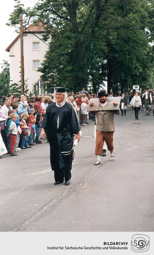 Festumzug zur 700-Jahr-Feier in Moritzburg