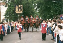 Bild: Festumzug zur 700-Jahr-Feier in Moritzburg