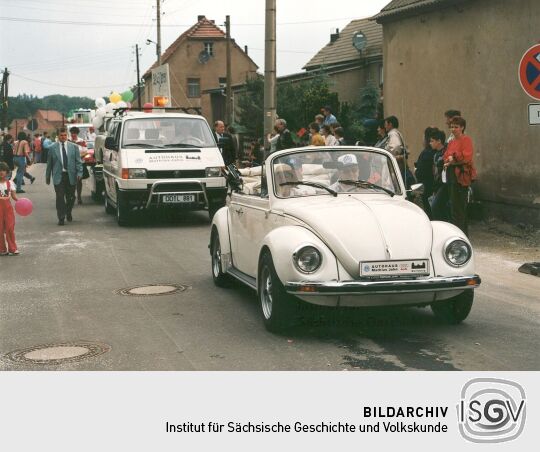 Festumzug zur 700-Jahr-Feier in Moritzburg