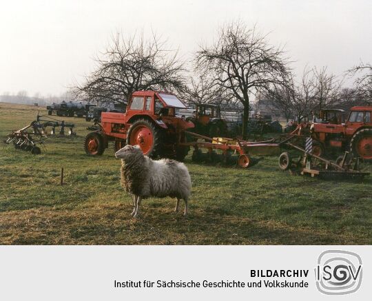 Landtechnik in Lomnitz