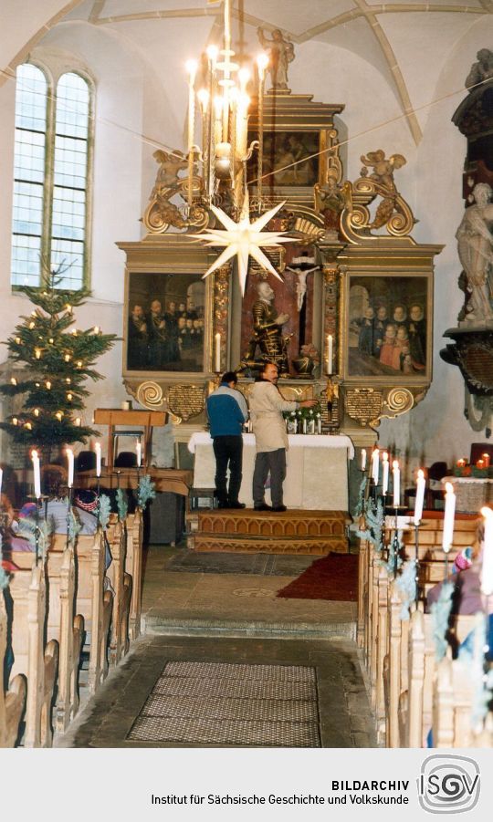 Christvesper in der Seifersdorfer Kirche