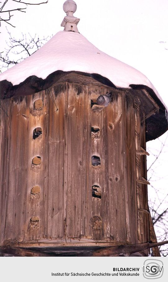 Taubenhaus auf dem Elstraer Rittergut