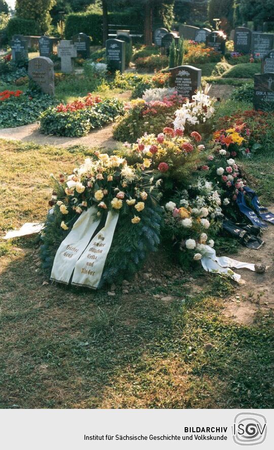 Ansicht des Friedhofs in Radeberg