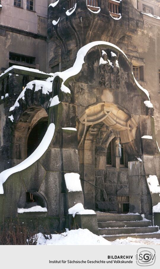 Portal des Elstraer Schlosses