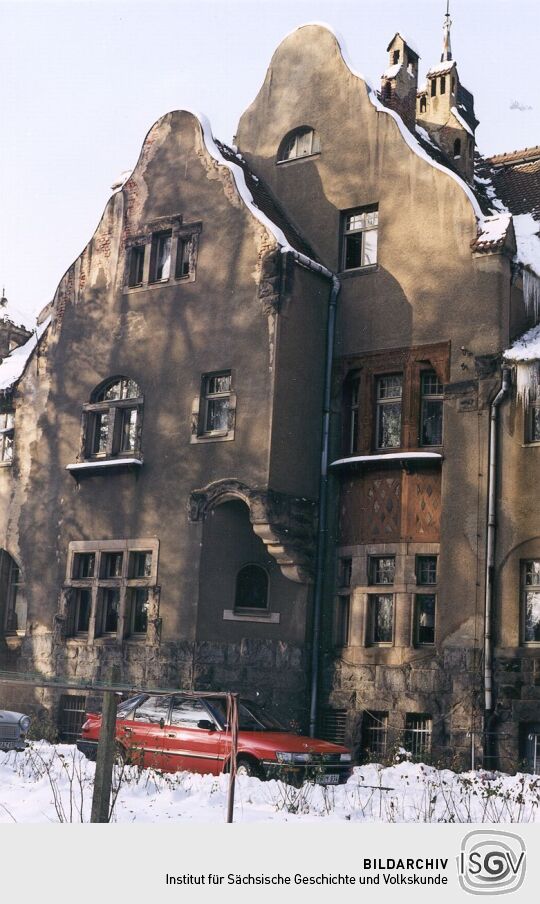 Rückseite des Elstraer Schlosses